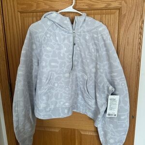 Lululemon Cropped Oversized Scuba Half-zip Hoodie XL/XXL